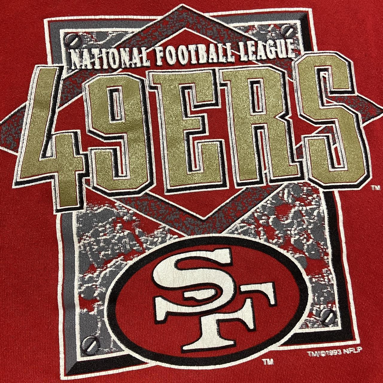 Vintage 90s USA San Francisco 49ers NFL American Football California graphic sweatshirt