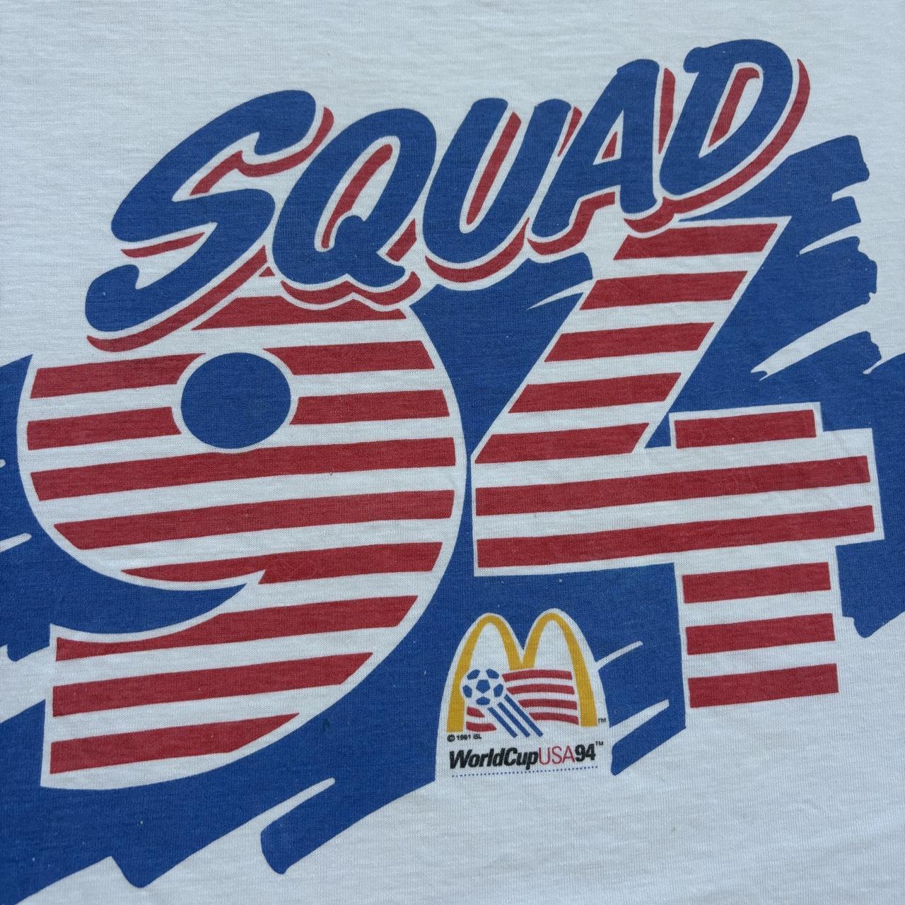 Vintage USA World Cup 94 football tournament McDonald’s t-shirt