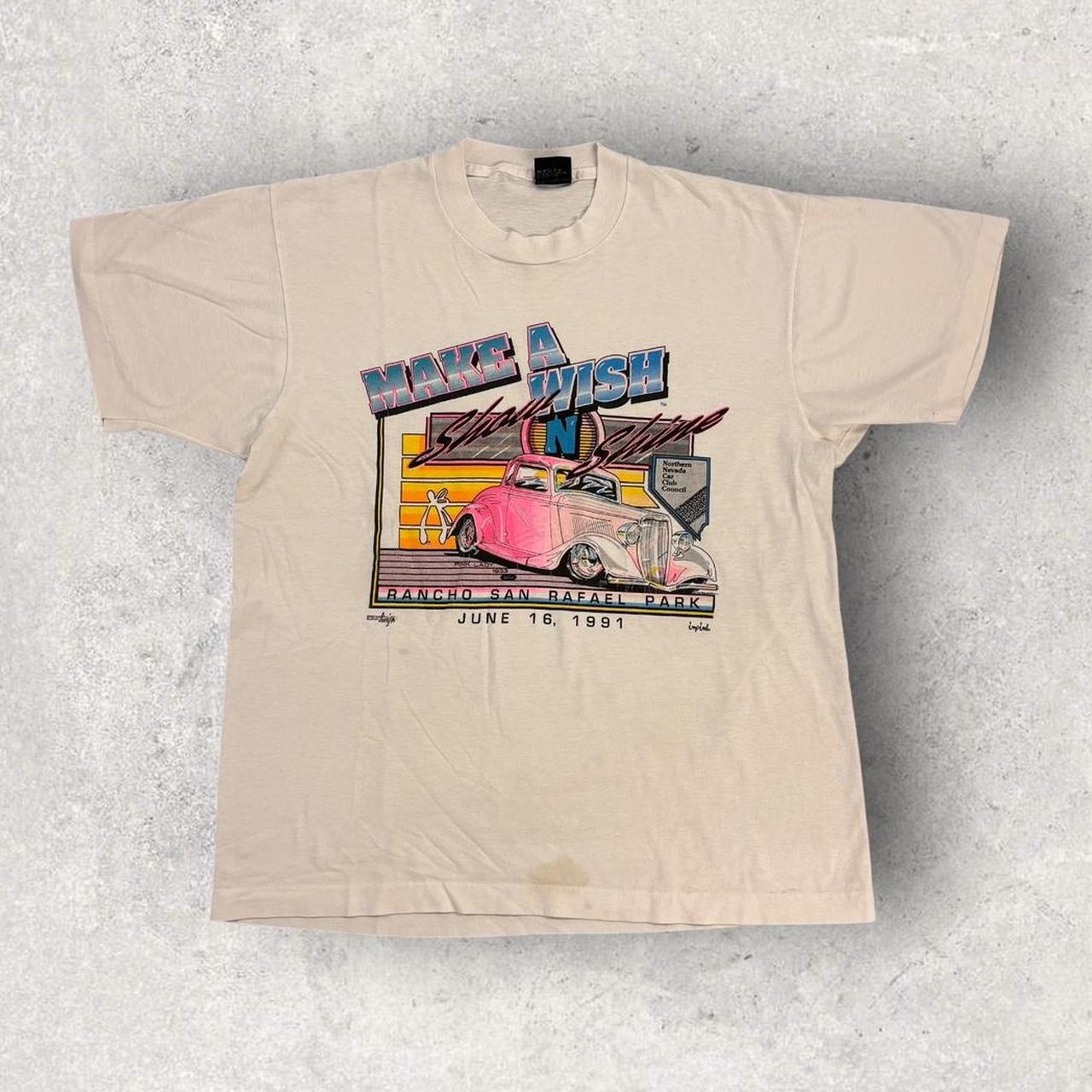 Vintage 90s USA Show’N’Shine Ford automobile Nevada car club graphic t-shirt