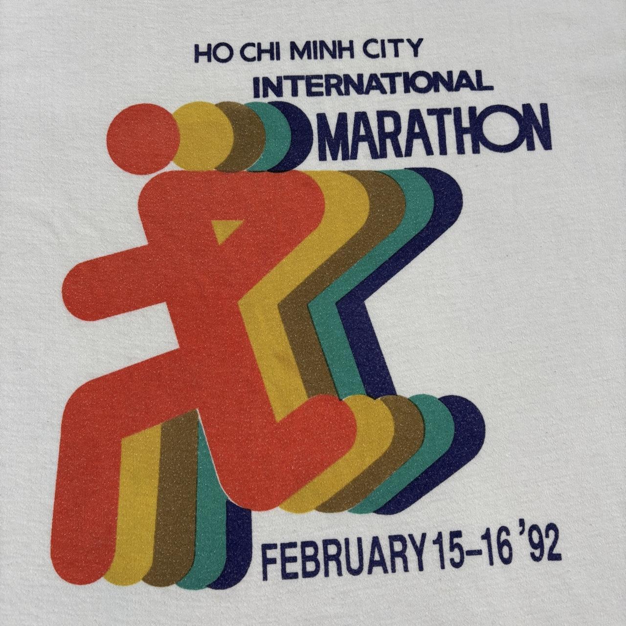 Vintage Ho Chi Minh City marathon ‘92 Vietnam running t-shirt