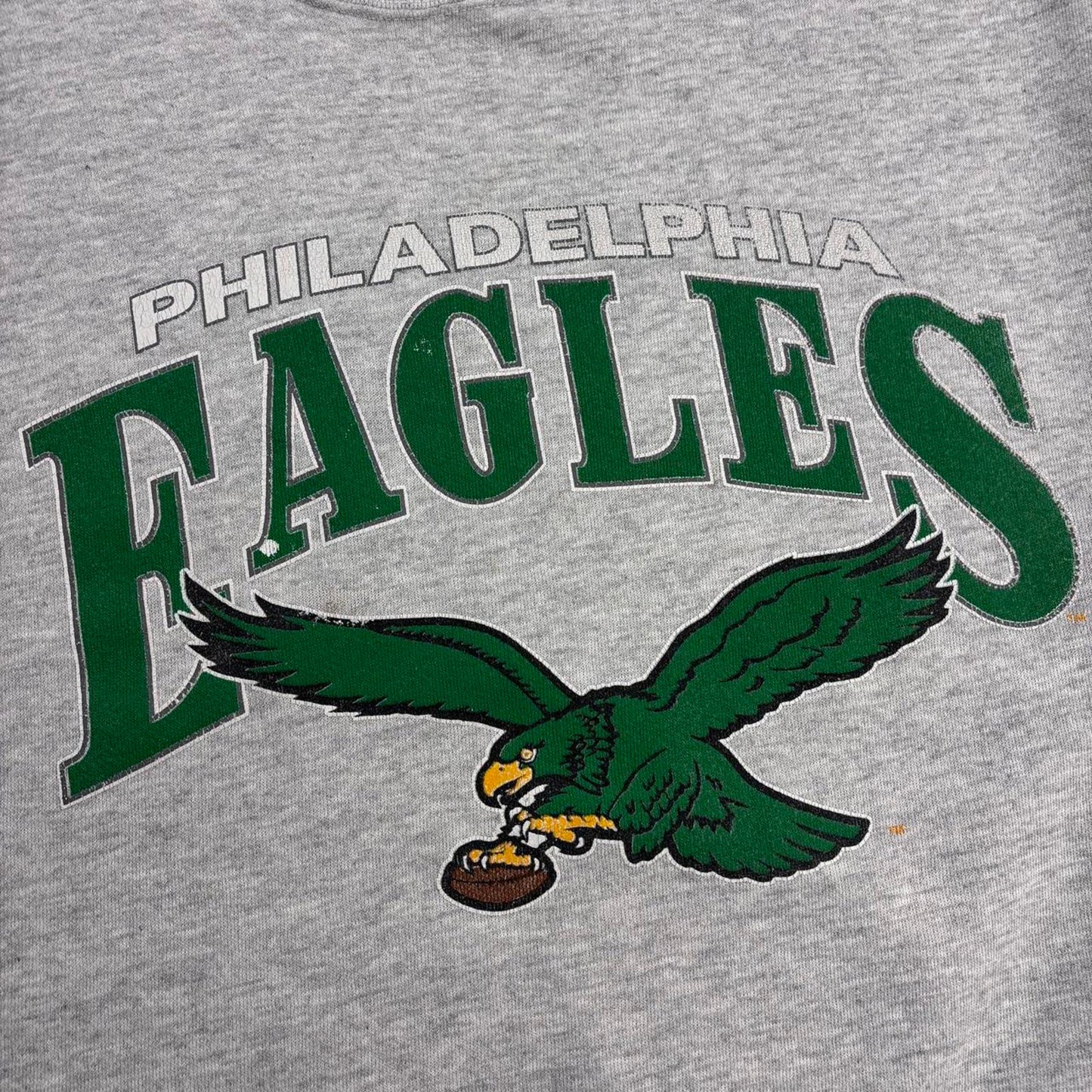 Vintage 90s USA Philadelphia Eagles NFL American Football graphic sweatshirt