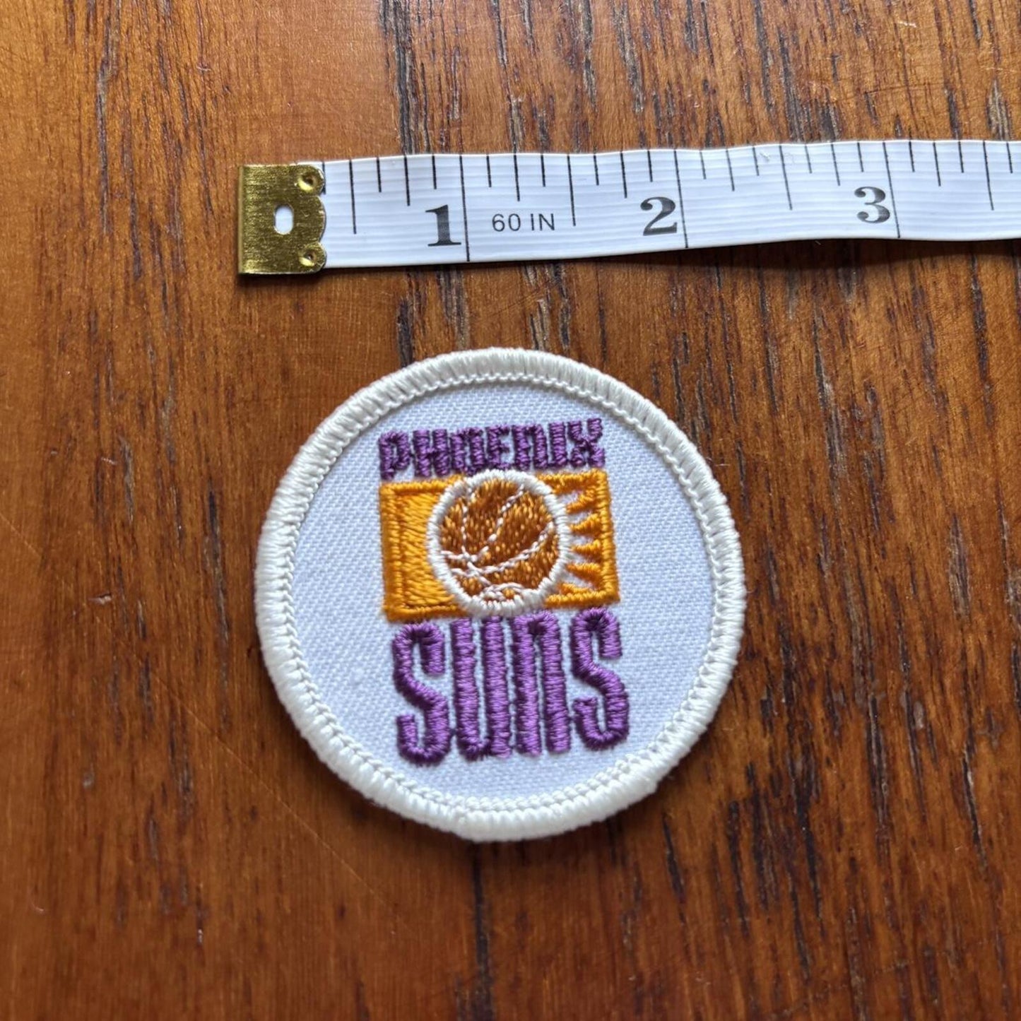 Vintage 80s USA Phoenix Suns NBA basketball embroidered patch
