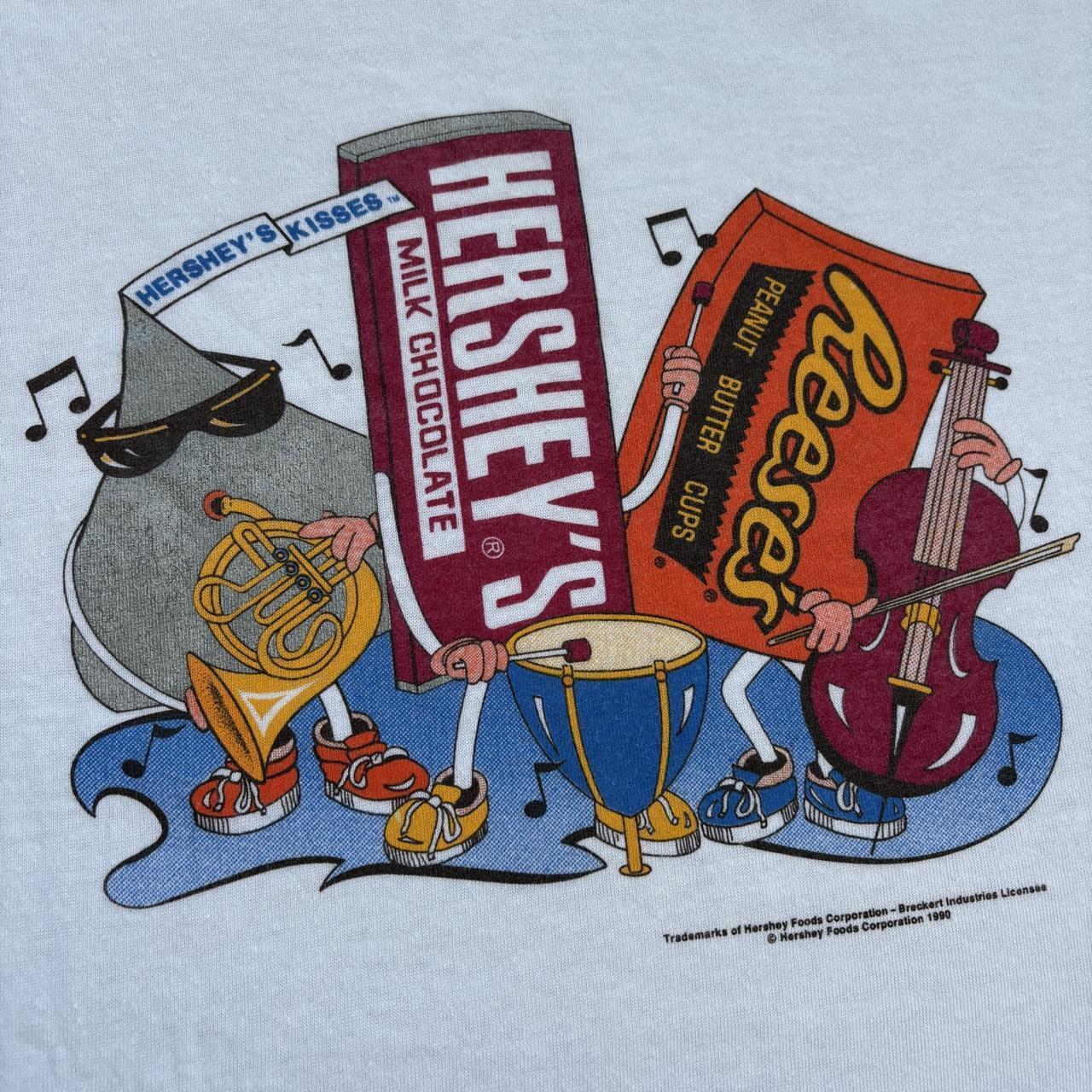 Vintage 90s USA Hershey’s chocolate candy promotional t-shirt