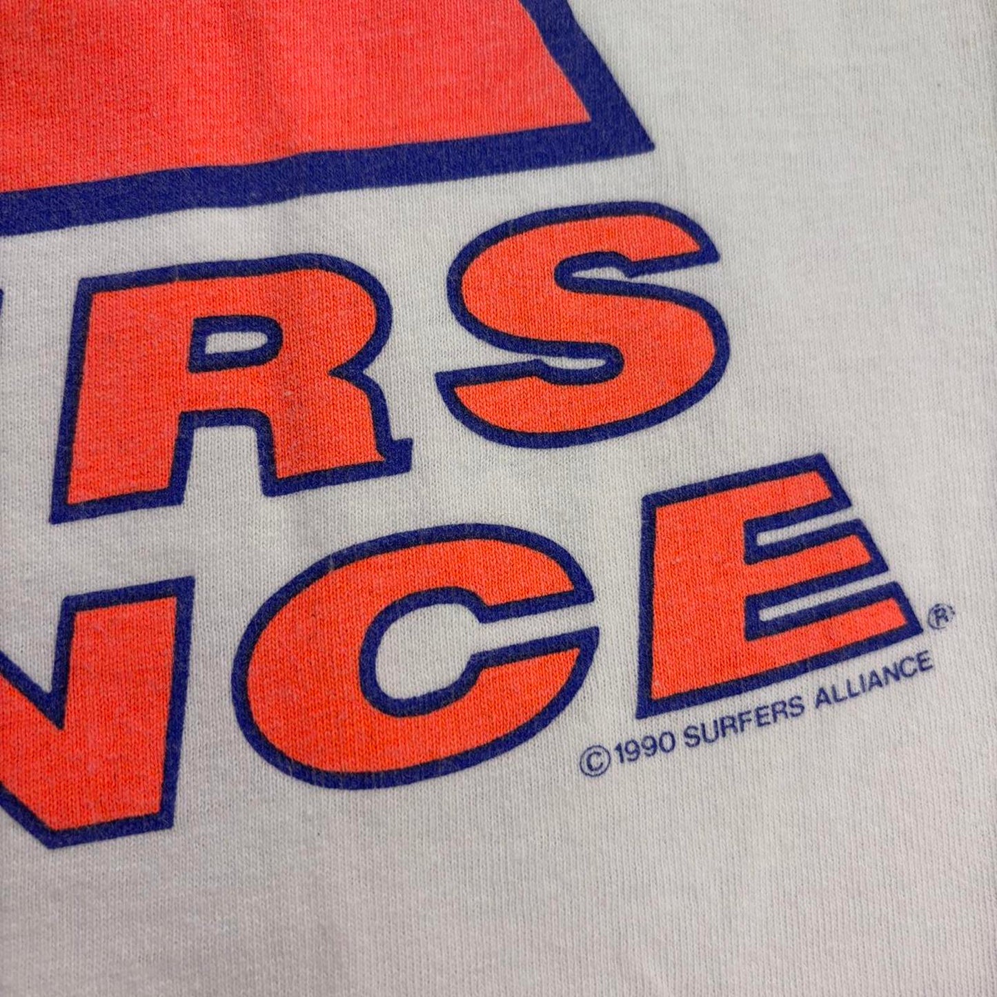 Vintage 90s USA Surfers Alliance surfing water sports graphic t-shirt