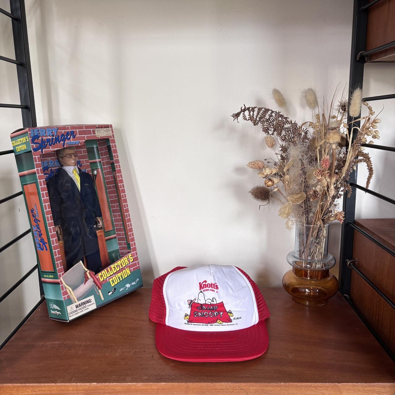 Vintage 90s USA Camp Snoopy Knott’s Berry Farm theme park California trucker cap