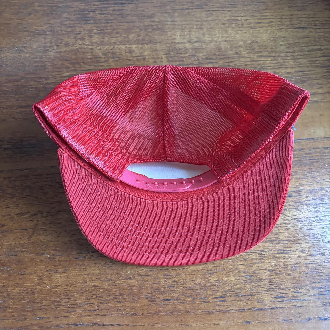 Vintage 90s USA Florida rainbow tourist souvenir graphic trucker cap