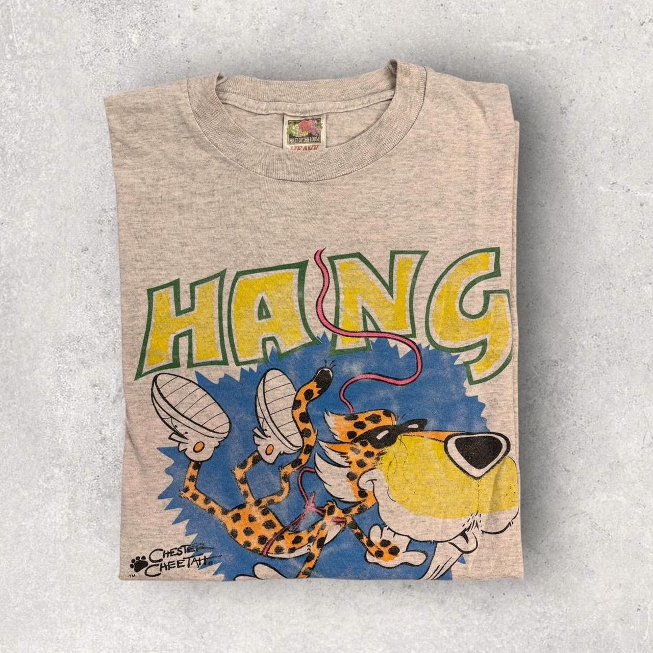 Vintage 90s USA Cheetos Chester Cheetah graphic t-shirt