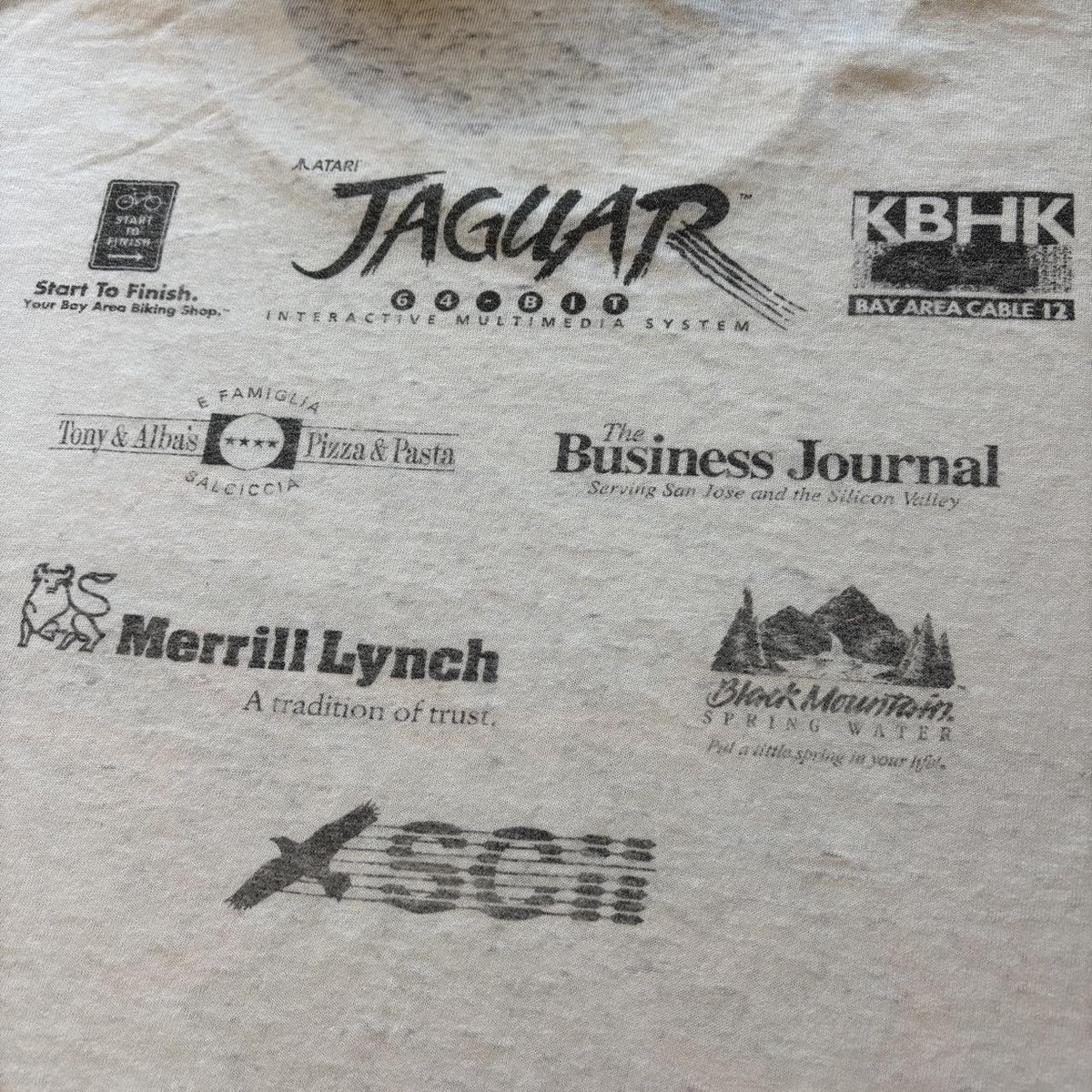 Vintage 90s USA Tour de cure cycling for charity t-shirt