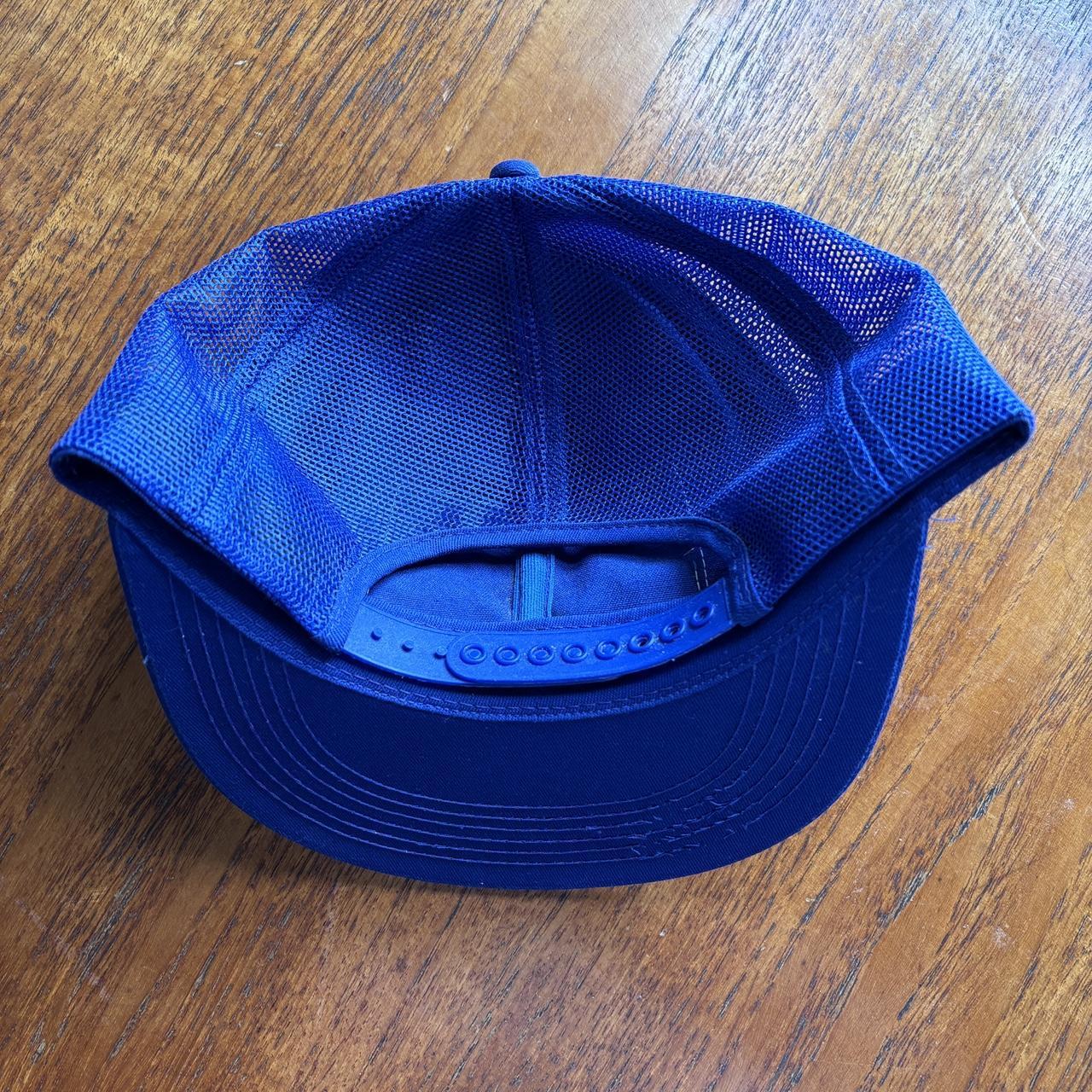 Vintage 90s USA Yanke welding graphic trucker cap