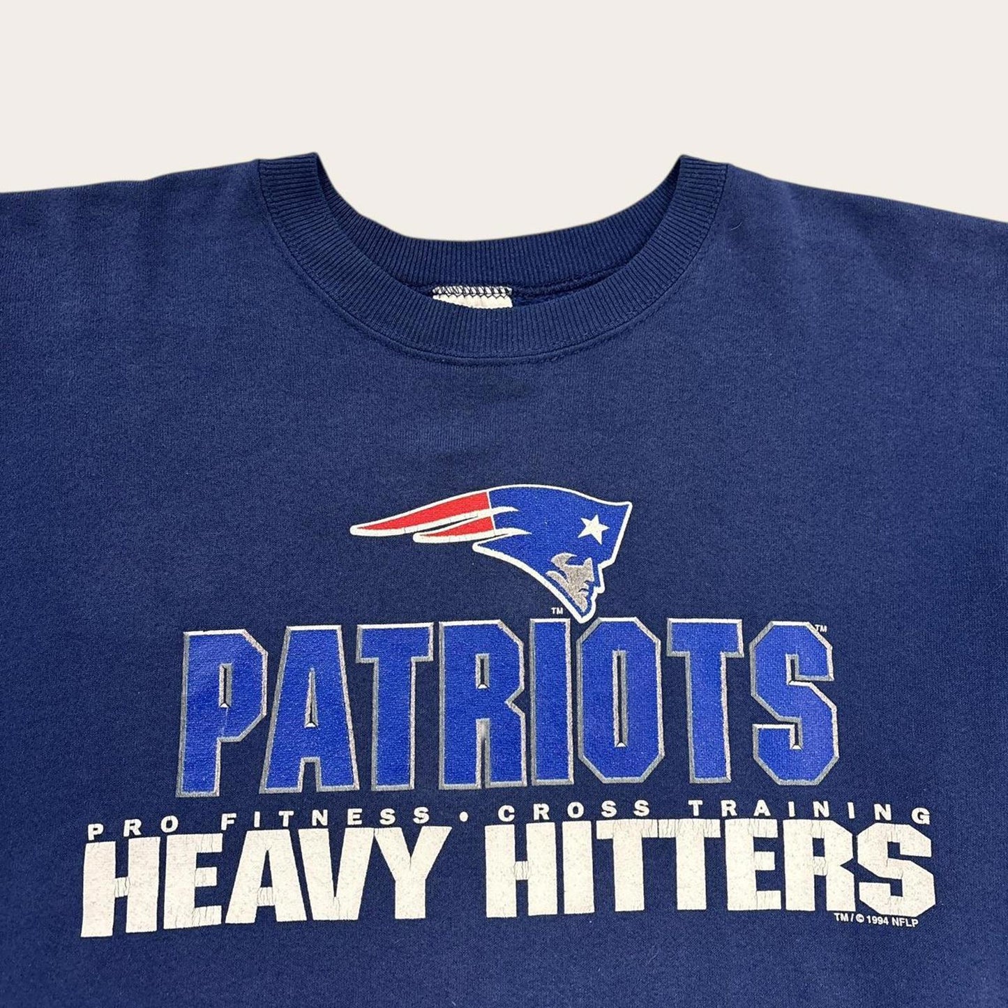 Vintage 90s USA New England Patriots NFL American Football graphic sweatshirt