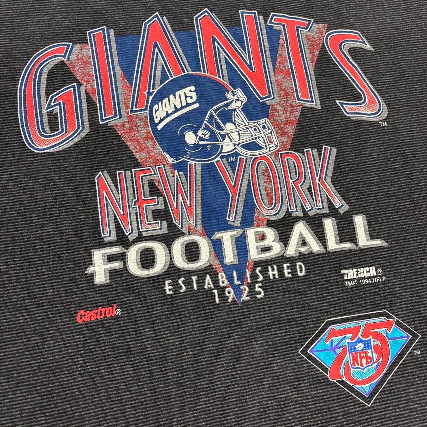 Vintage 90s USA New York Giants NFL American Football graphic t-shirt