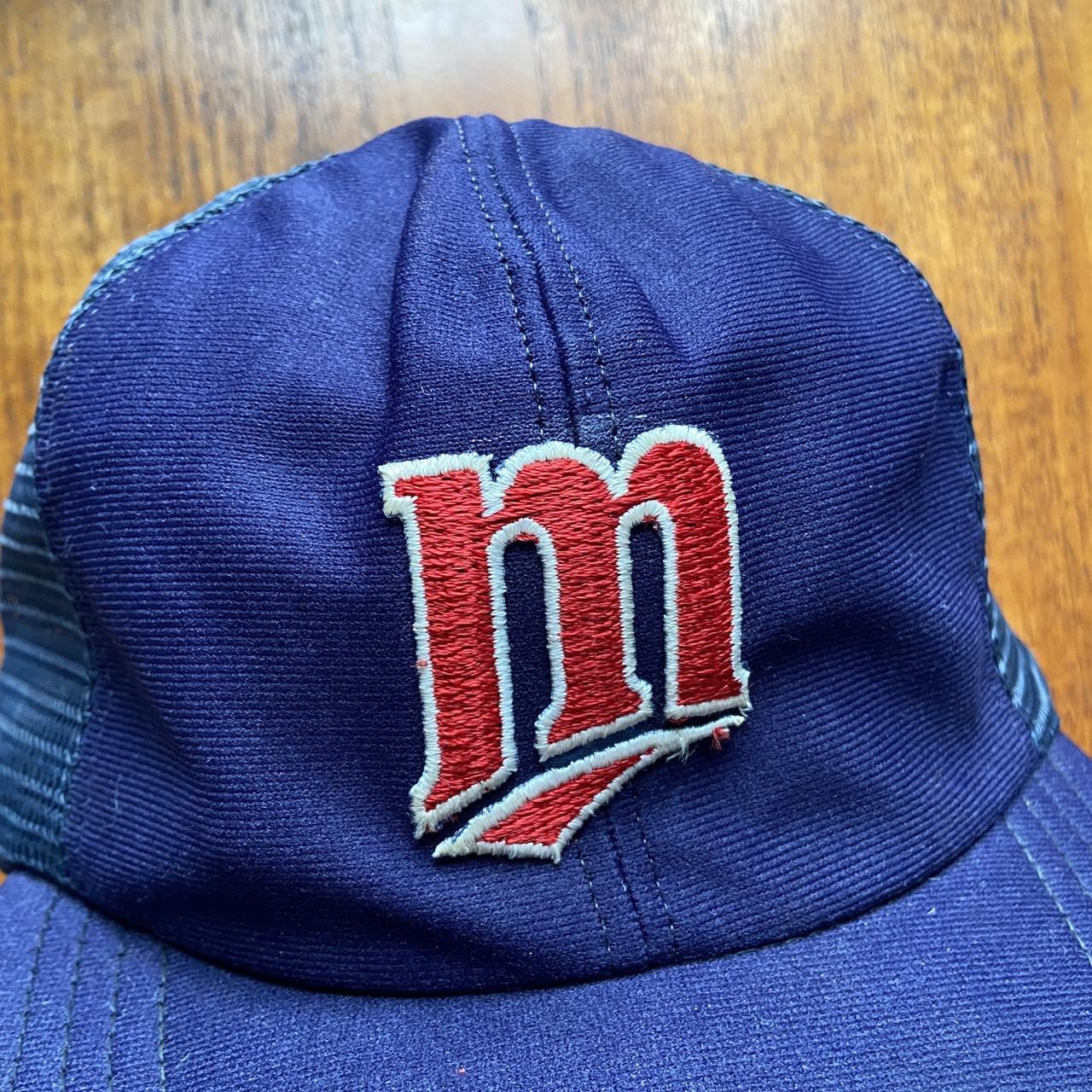Vintage 80s USA Minnesota Twins MLB Major League Baseball trucker cap