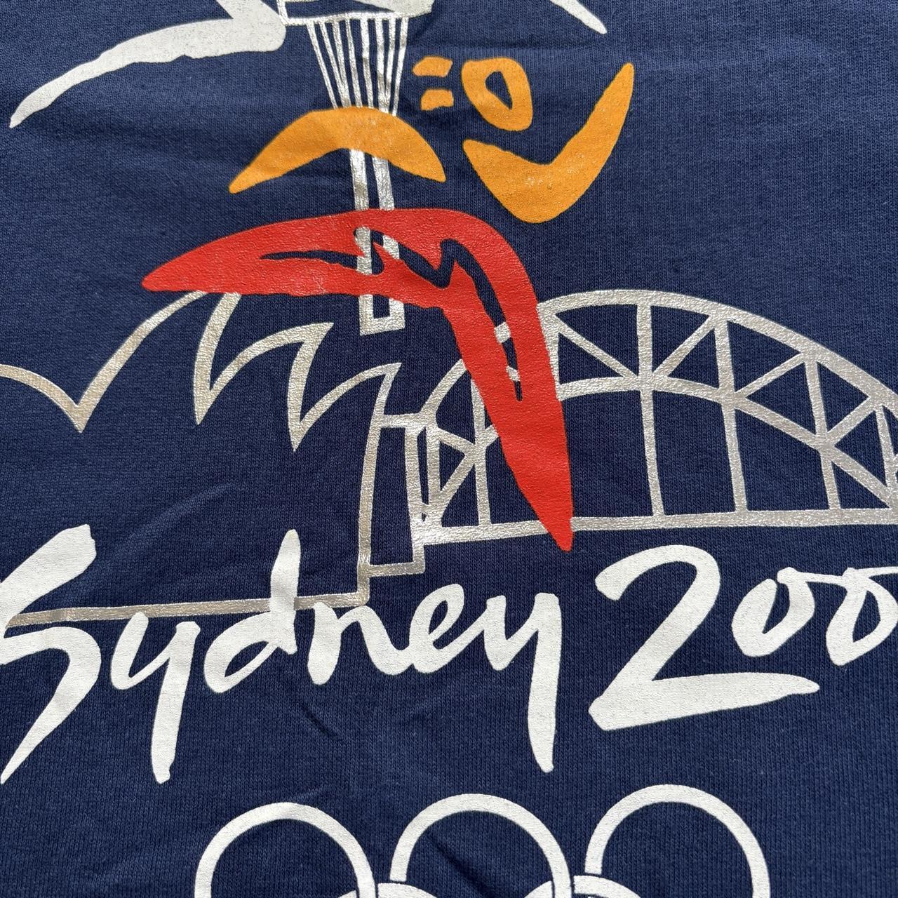 Vintage Sydney Olympics 2000 Australia summer games athletics dead stock t-shirt