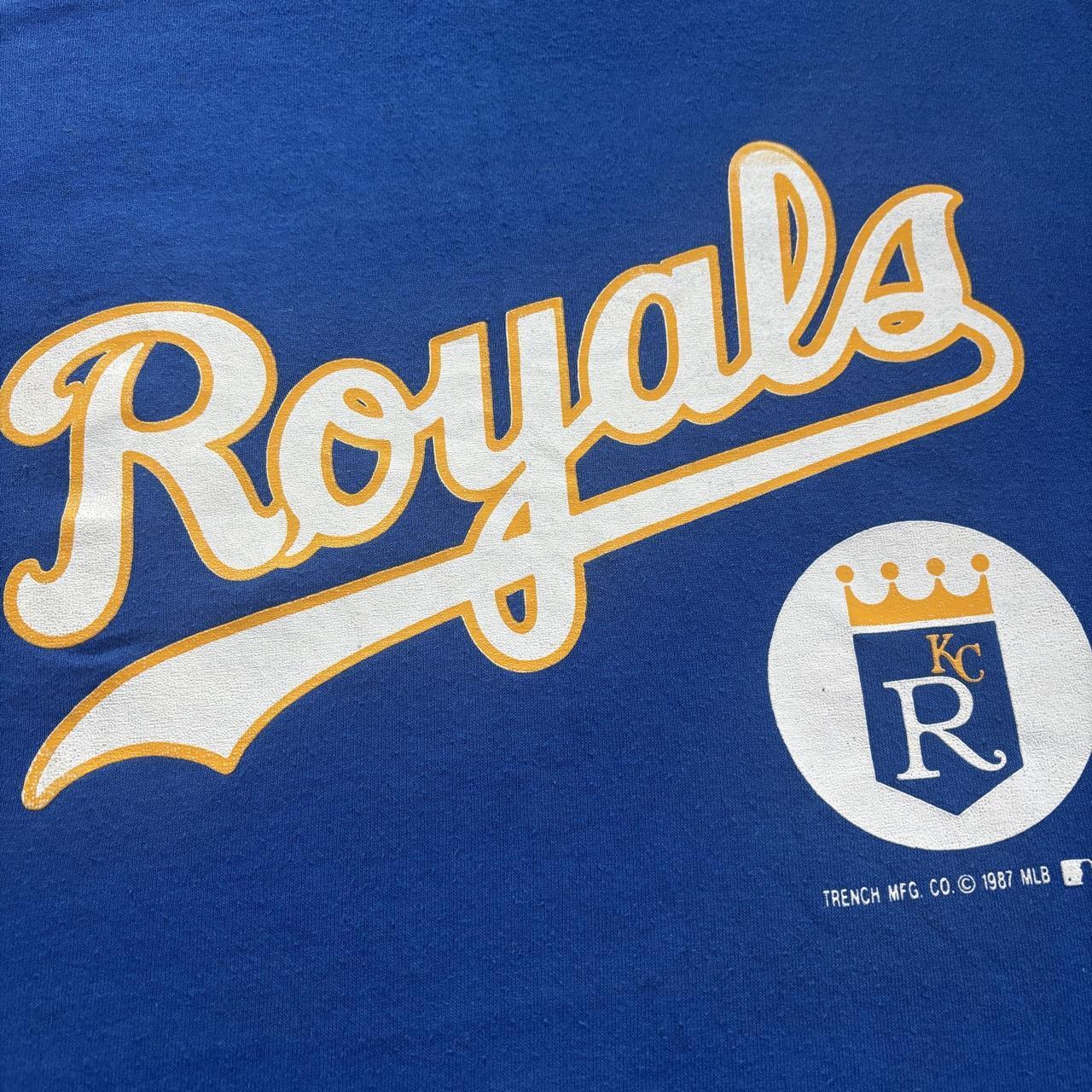 Vintage 80s USA Kansas City Royals MLB Major League Baseball t-shirt