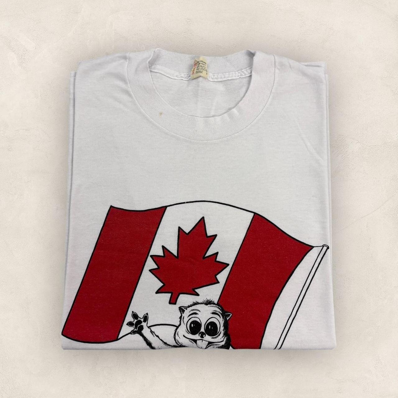 Vintage 90s The Beer Store Ottawa Canada beaver graphic t-shirt