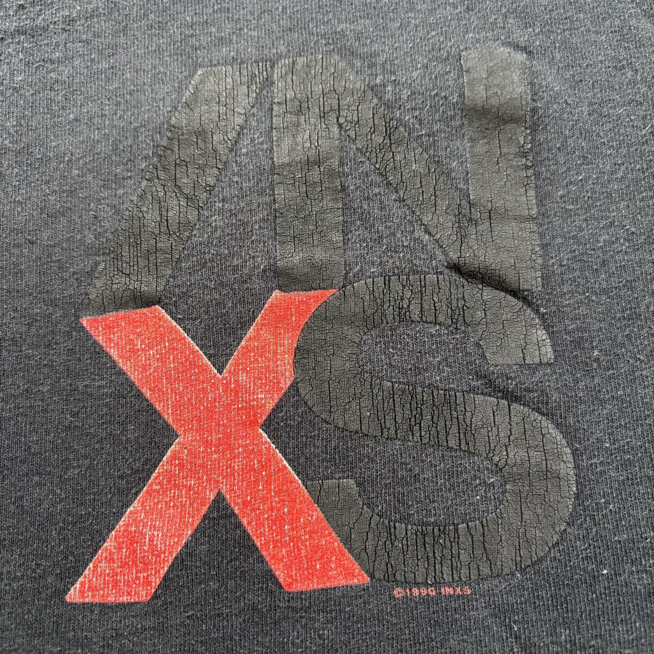 Vintage 90s USA INXS rock music long sleeve band t-shirt