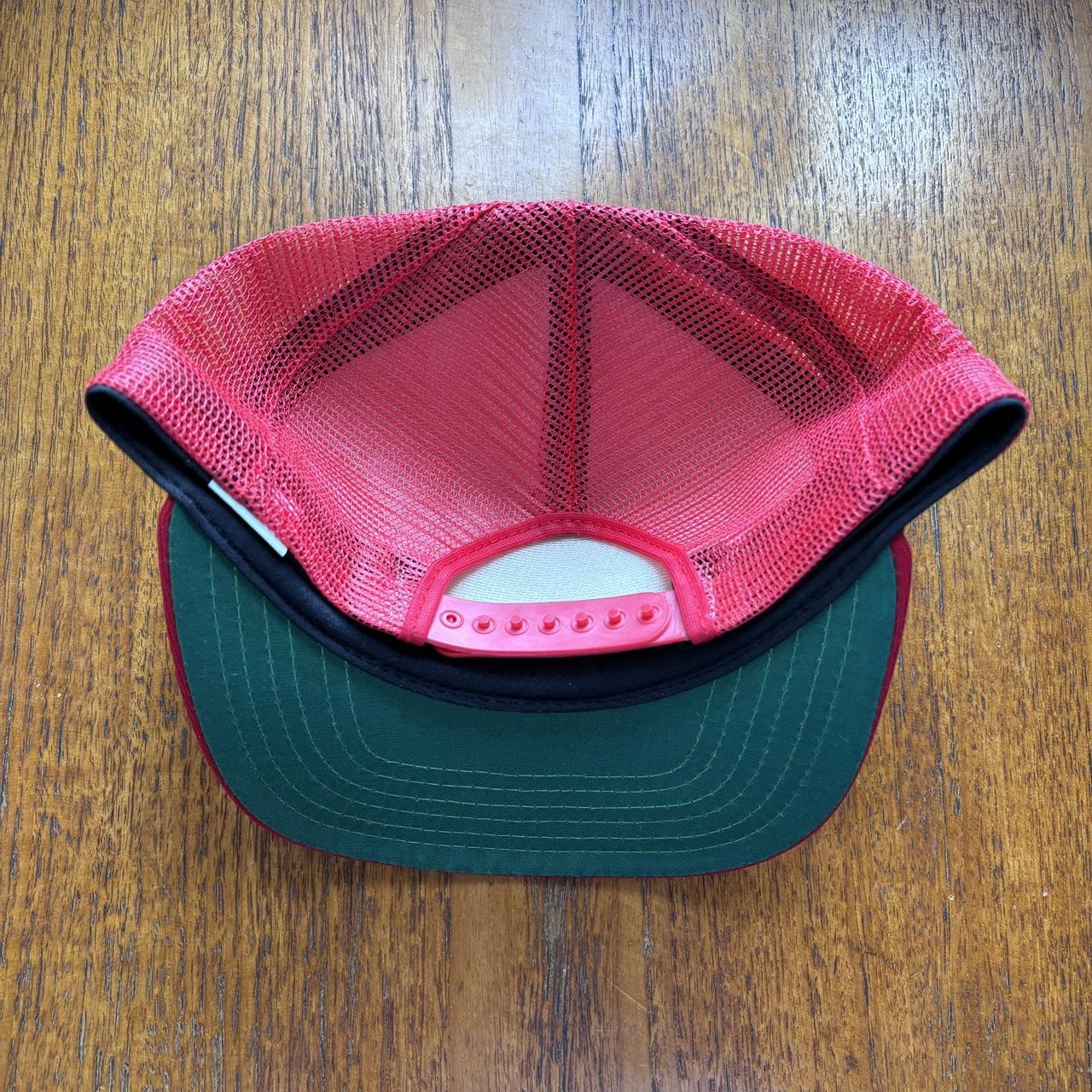 Vintage 90s USA United Way charity Great American kickoff fundraiser graphic trucker cap