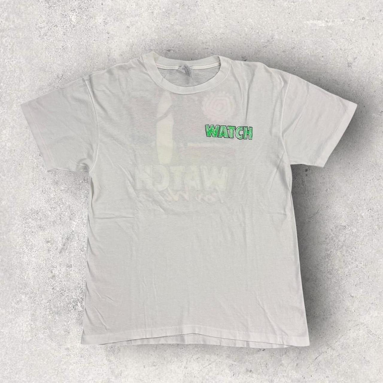 Vintage 90s USA watch for waves surfing graphic t-shirt
