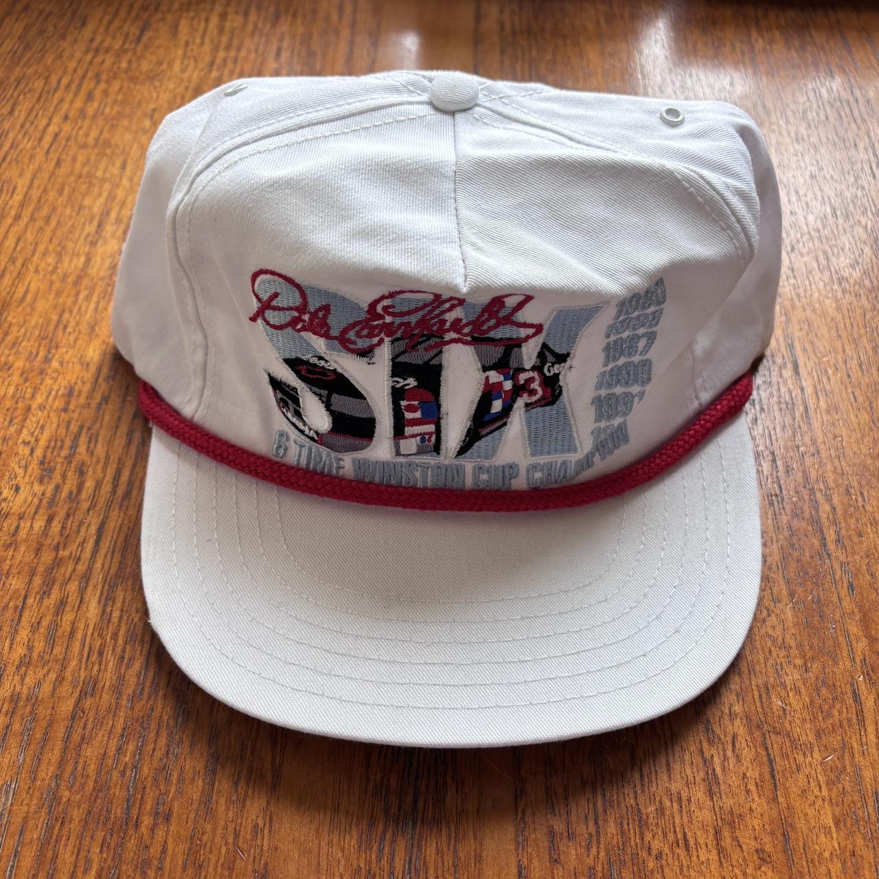 Vintage 90s USA Dale Earnhardt Nascar Winston cup champion automobile racing cap