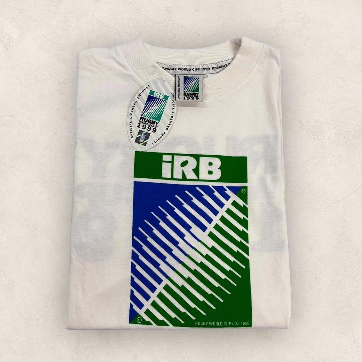 Vintage Rugby World Cup 1999 tournament graphic t-shirt