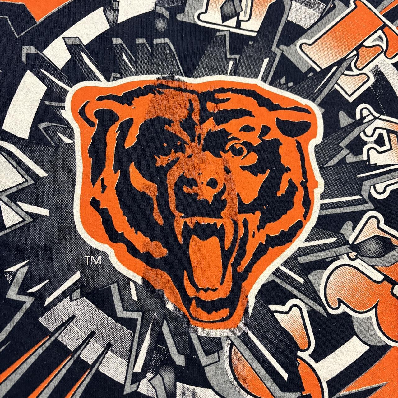 Vintage 90s USA Chicago Bears NFL American Football graphic sweatshirt