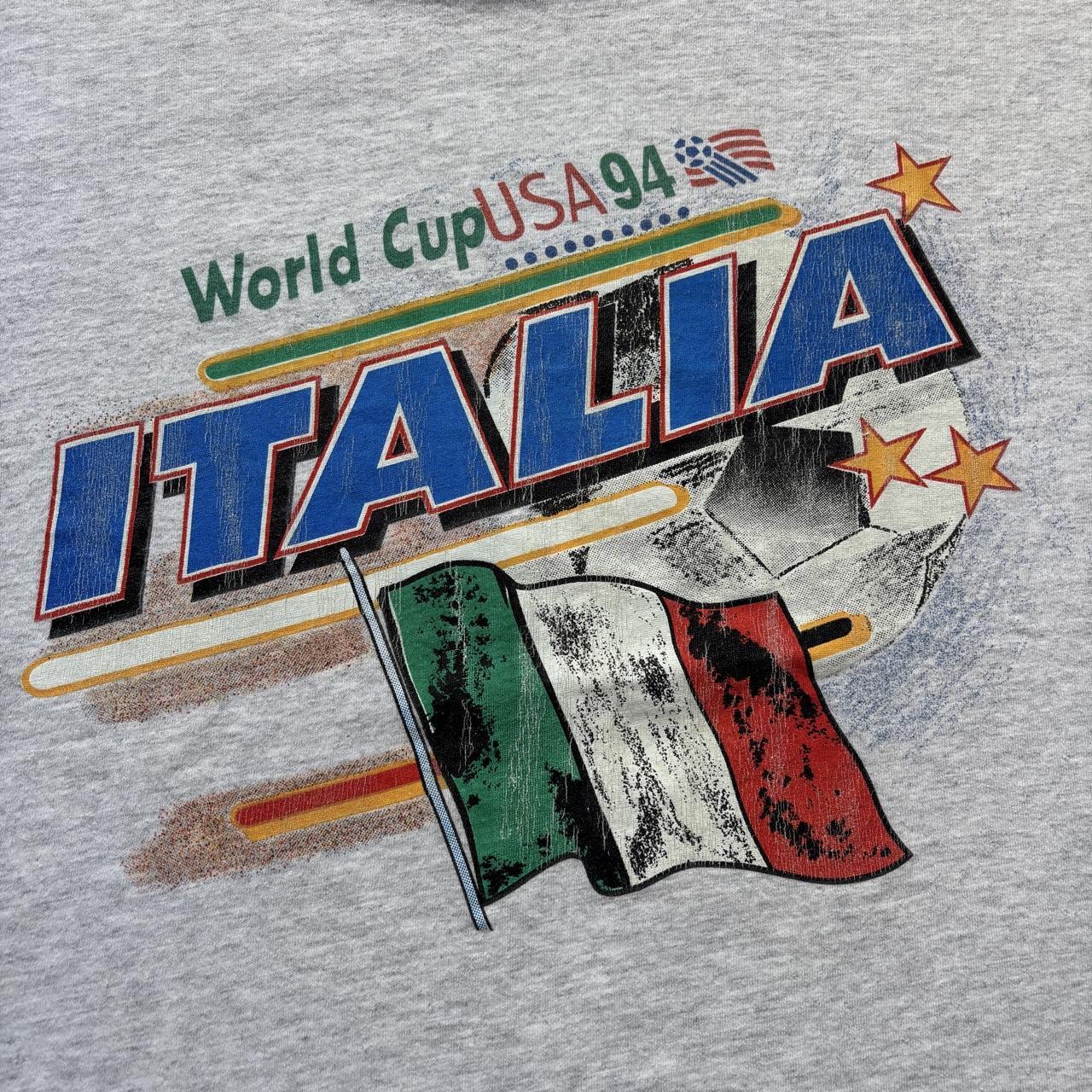 Vintage USA World Cup 94 football tournament team Italy t-shirt