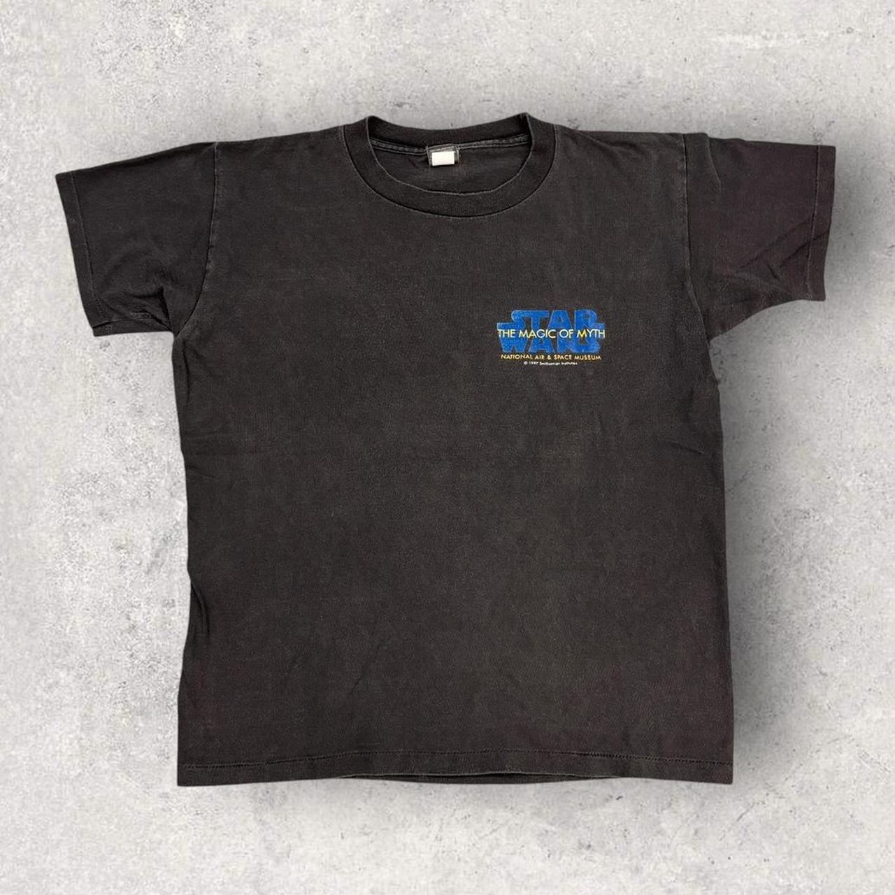Vintage 90s USA Star Wars Movie National Air & Space Museum Smithsonian graphic t-shirt