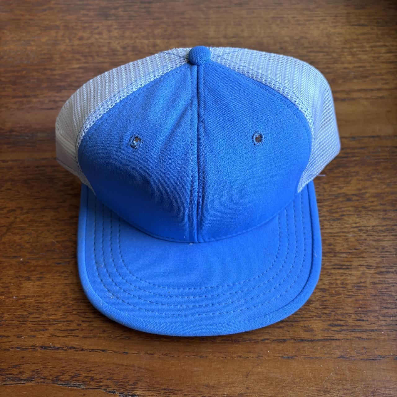Vintage 90s USA blank trucker cap