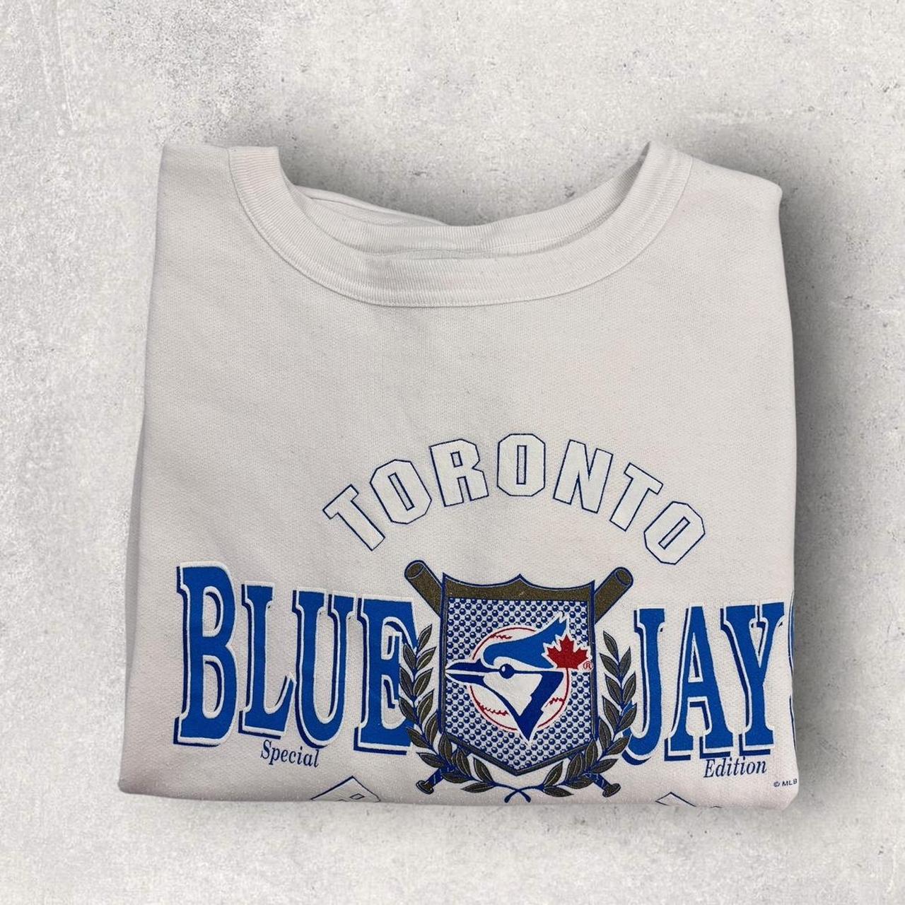 Vintage 90s Toronto Blue Jays MLB baseball graphic sweatshirt