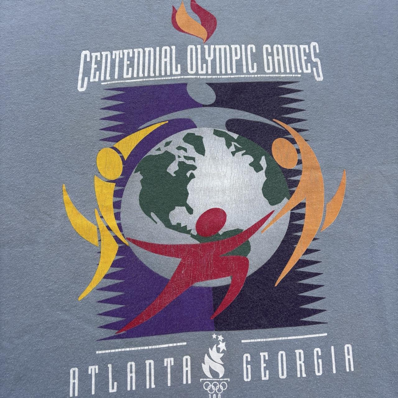 Vintage 90s USA Atlanta Olympics summer games athletics t-shirt