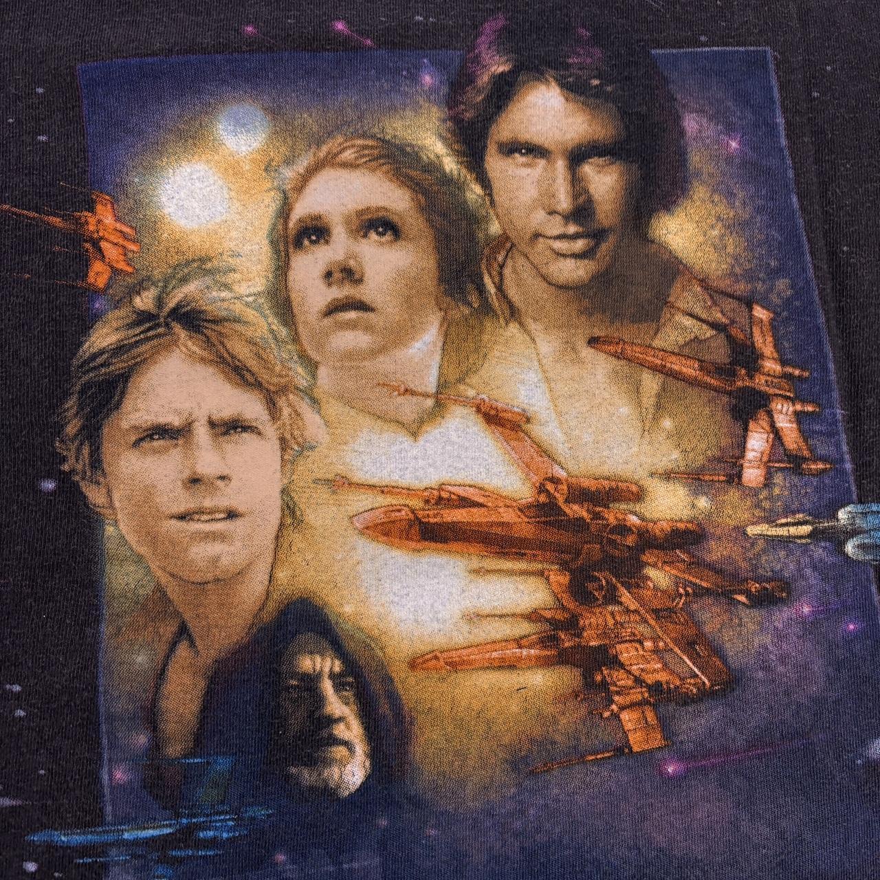 Vintage 90s USA Star Wars Movie National Air & Space Museum Smithsonian graphic t-shirt