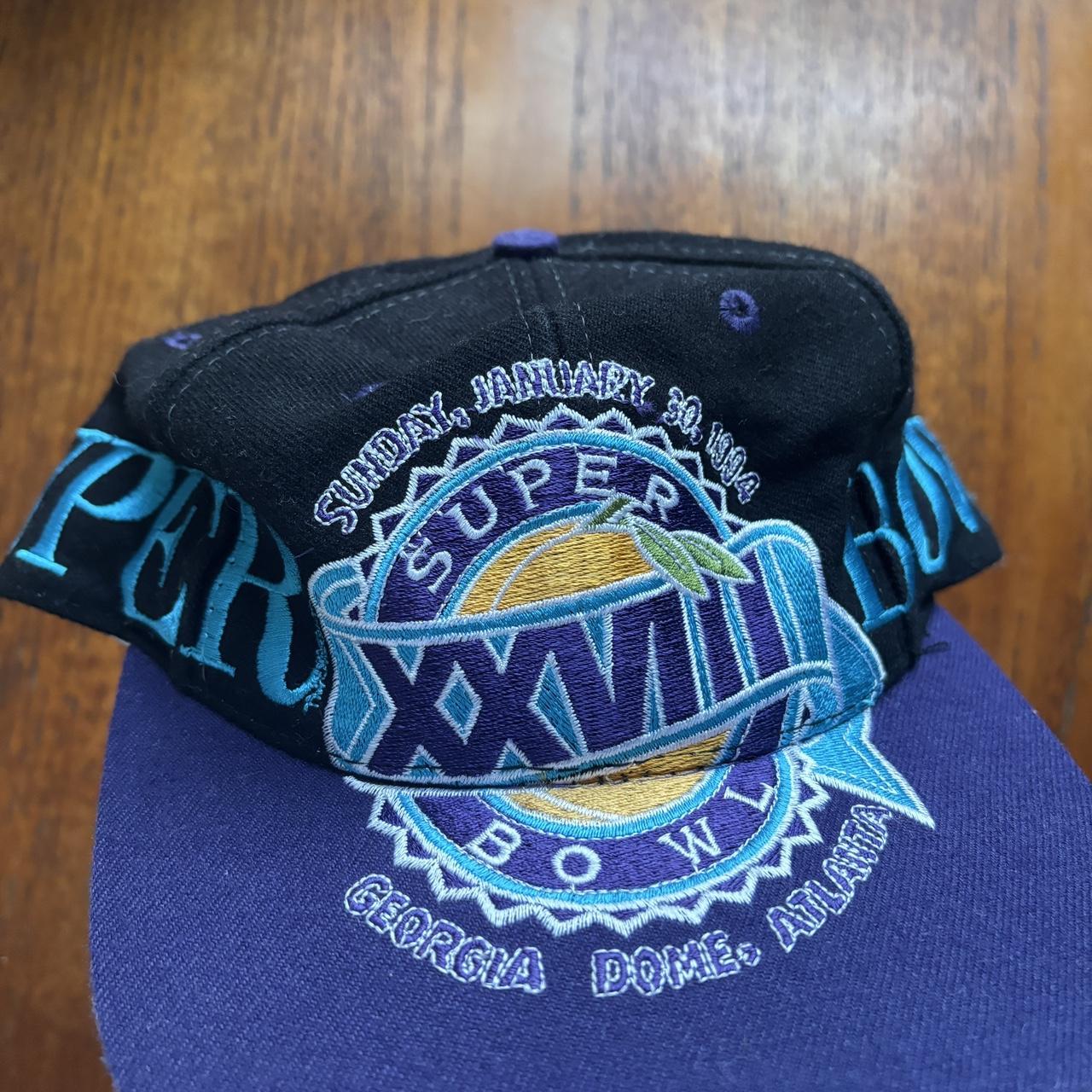 Vintage 90s USA Super Bowl 28 NFL American Football graphic cap