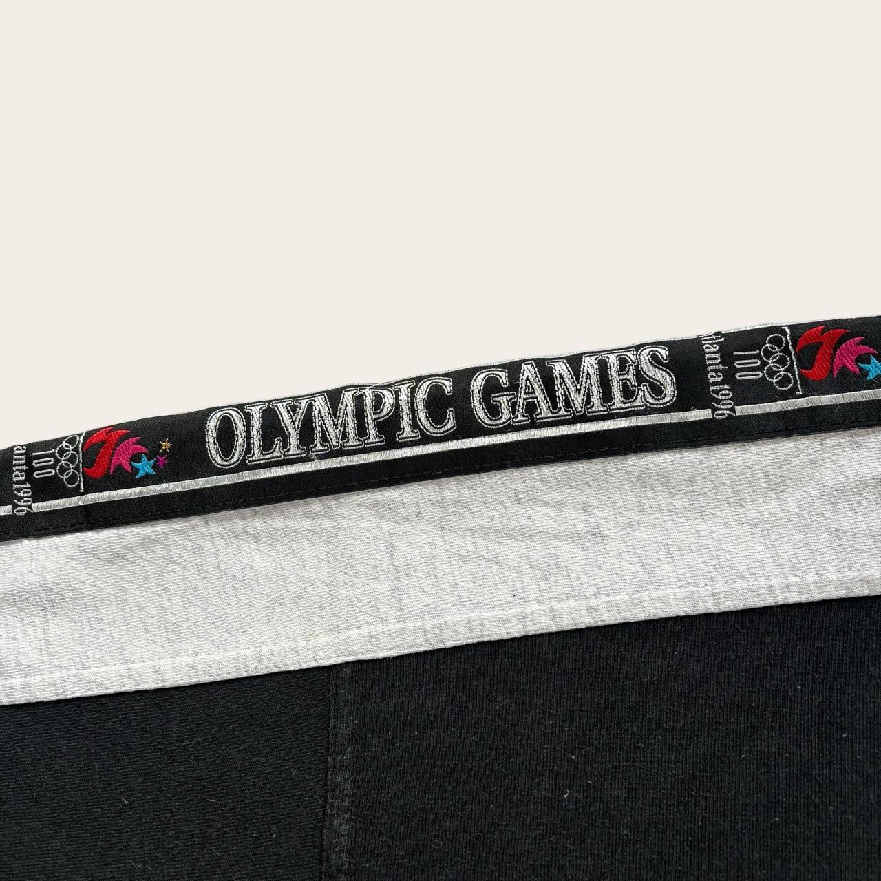 Vintage 90s USA Atlanta Olympics summer games athletics two tone t-shirt