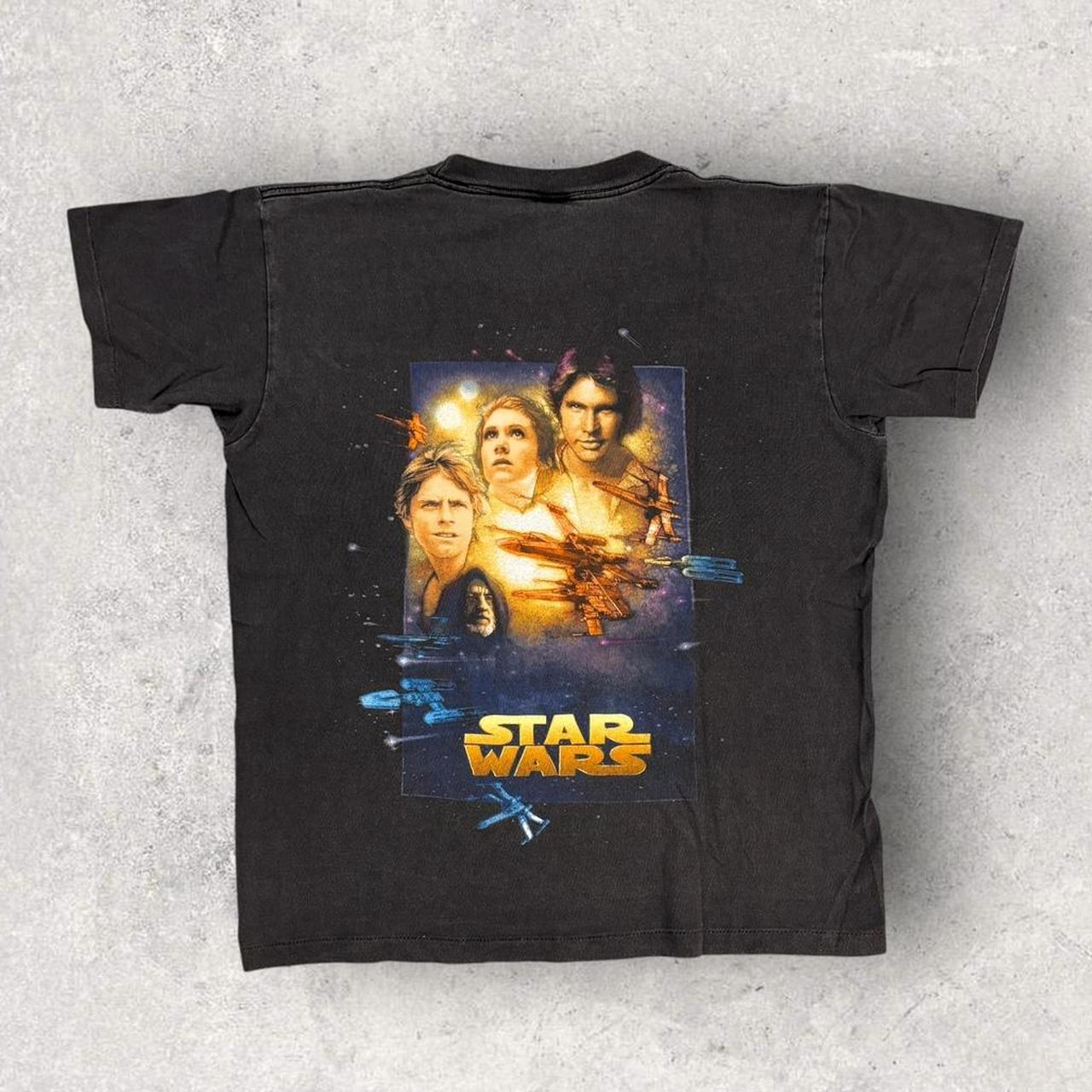 Vintage 90s USA Star Wars Movie National Air & Space Museum Smithsonian graphic t-shirt