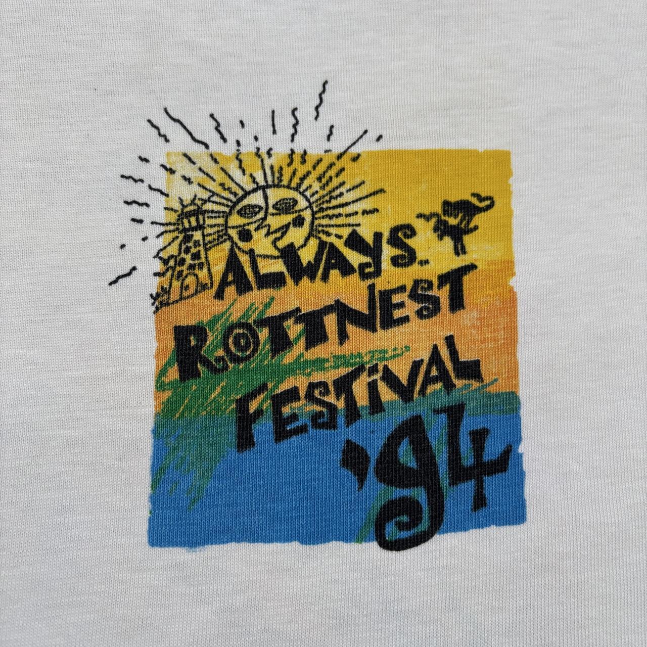 Vintage Always Rottnest music festival ‘94 Perth Australia Coca Cola t-shirt