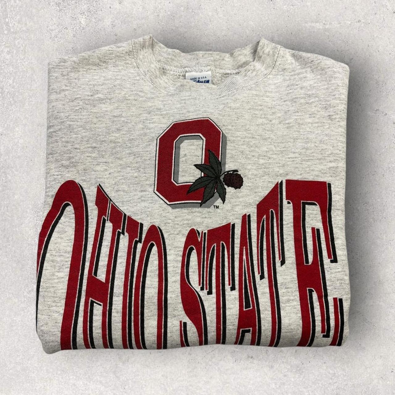 Vintage 90s USA Ohio State Buckeyes American Football varsity graphic sweatshirt