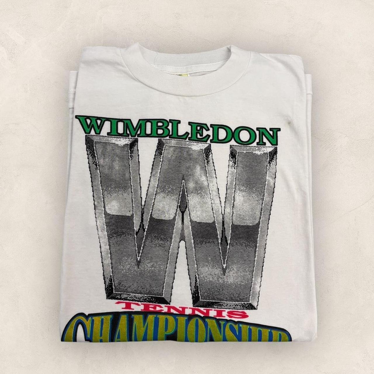 Vintage 90s in Wimbledon tennis championship tournament London graphic t-shirt