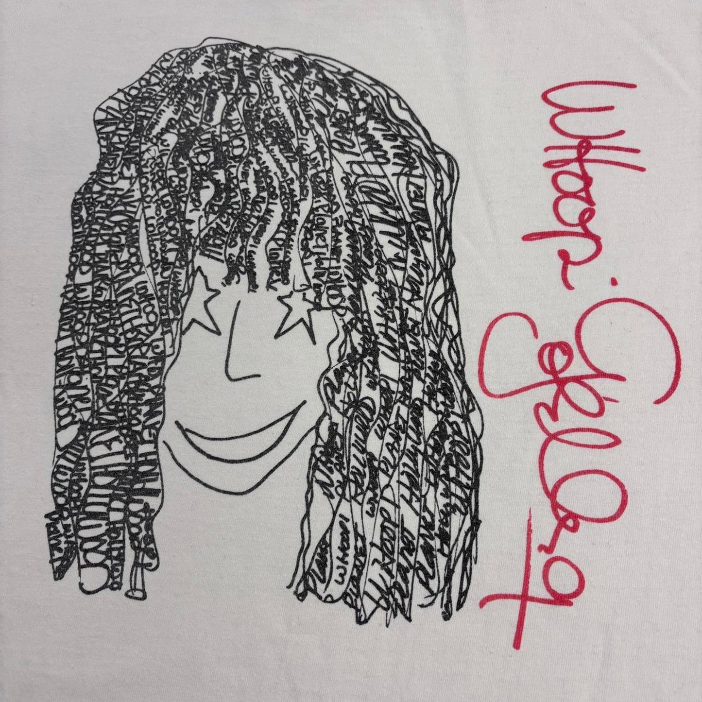 Vintage 90s USA Planet Hollywood celebrity edition Whoopi Goldberg movie t-shirt