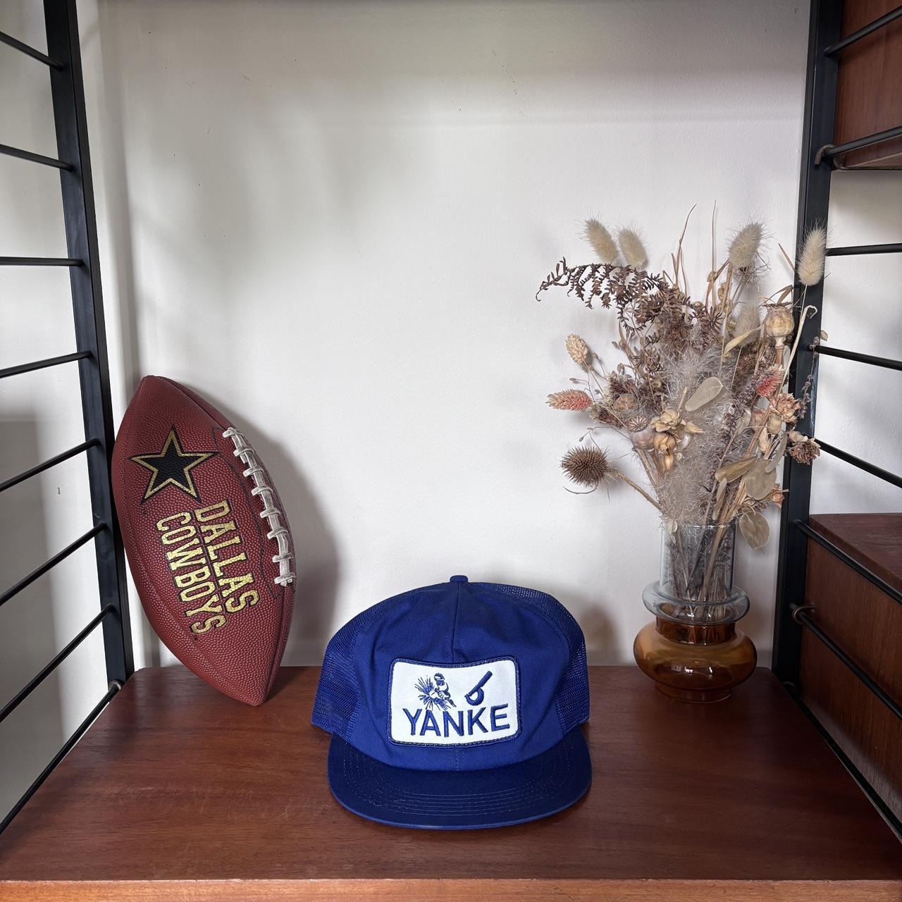Vintage 90s USA Yanke welding graphic trucker cap