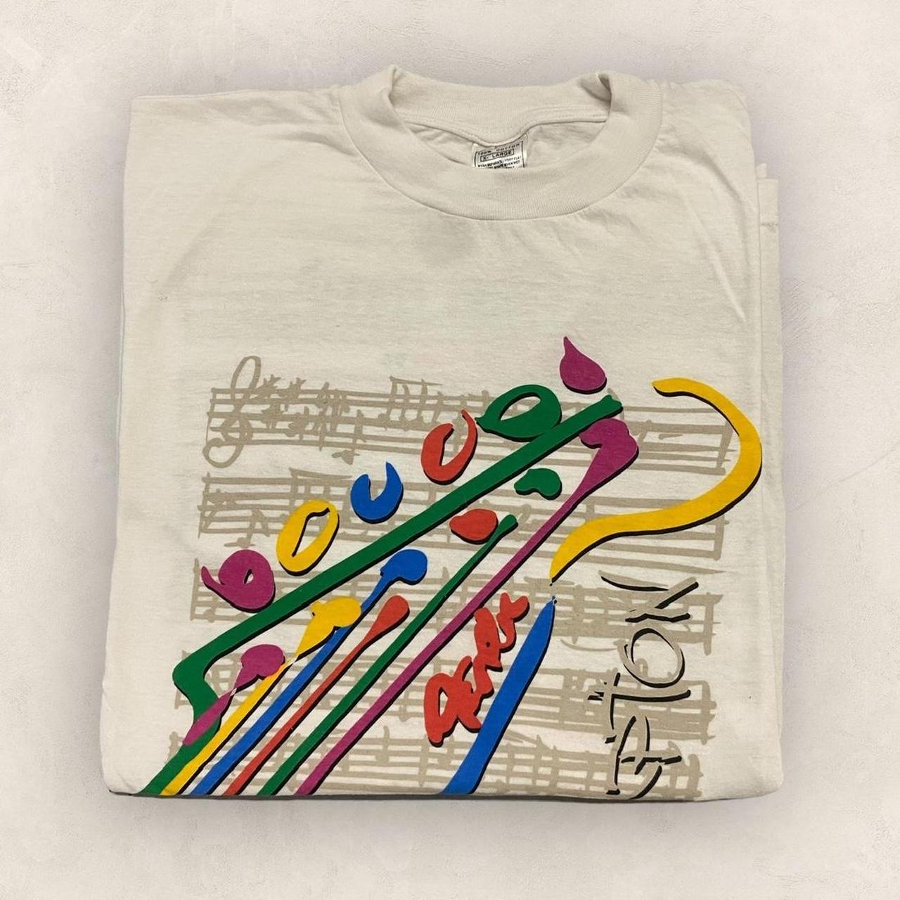 Vintage 90s USA Eric Clapton UK tour music Royal Albert Hall London band rock graphic t-shirt
