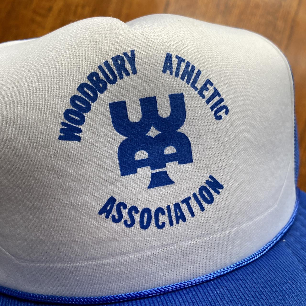 Vintage 90s USA Woodbury athletic association Minnesota graphic trucker cap