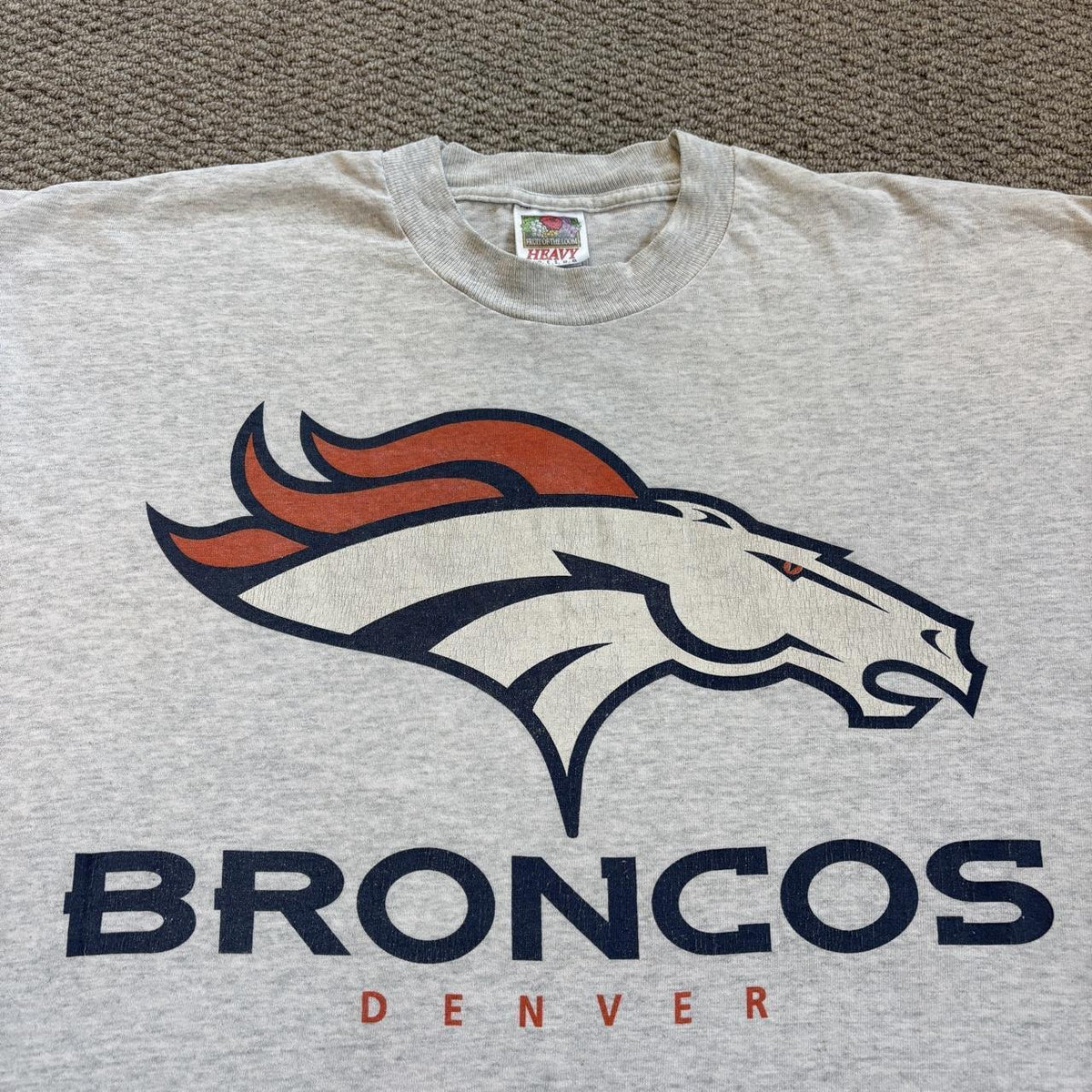 Vintage 90s USA Denver Broncos NFL American Football t-shirt