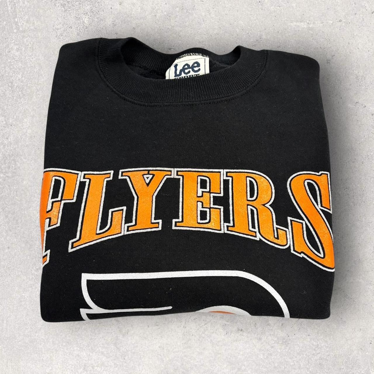 Vintage 90s USA Philadelphia Flyers NHL ice hockey graphic sweatshirt