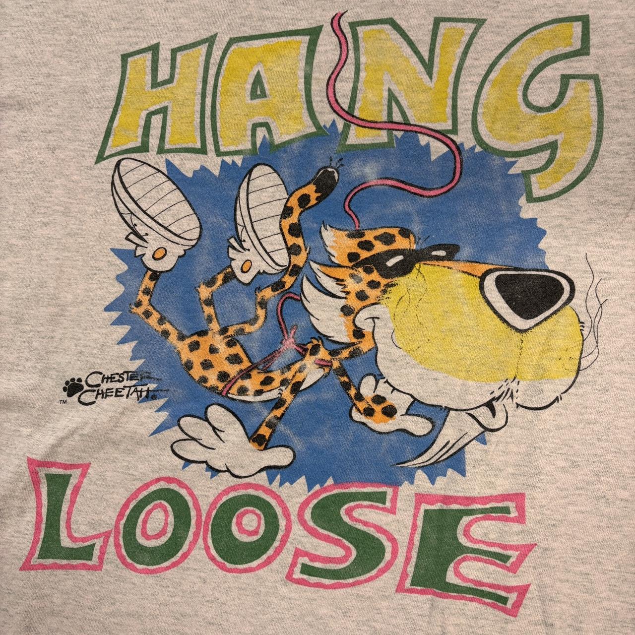 Vintage 90s USA Cheetos Chester Cheetah graphic t-shirt