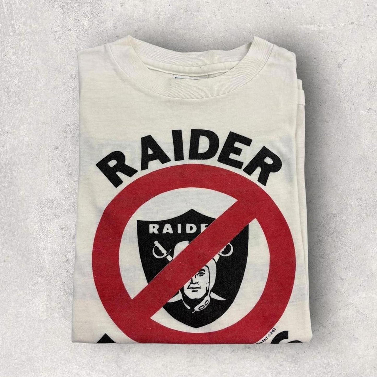 Vintage 80s USA Seattle Seahawks Raider busters NFL American Football t-shirt