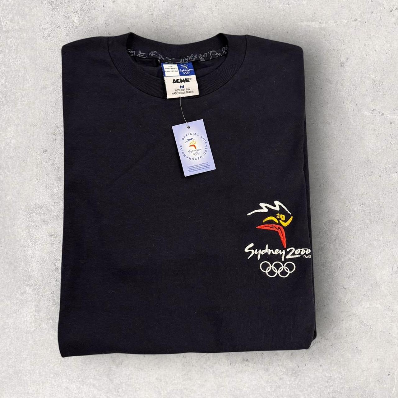 Vintage Y2K Sydney Olympics 2000 summer games athletics graphic t-shirt