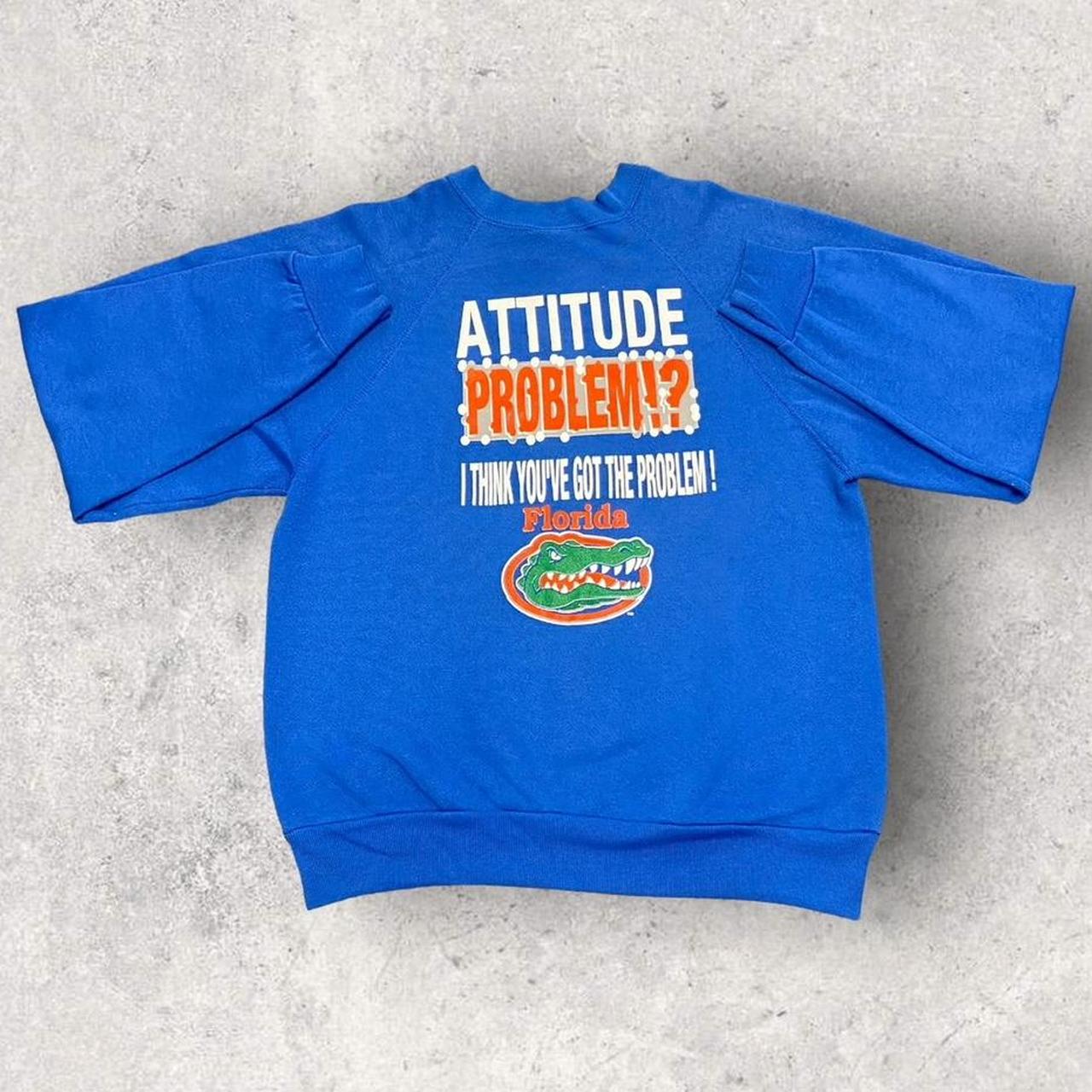 Vintage 90s USA University of Florida Gators varsity American football promotional sweatshirt
