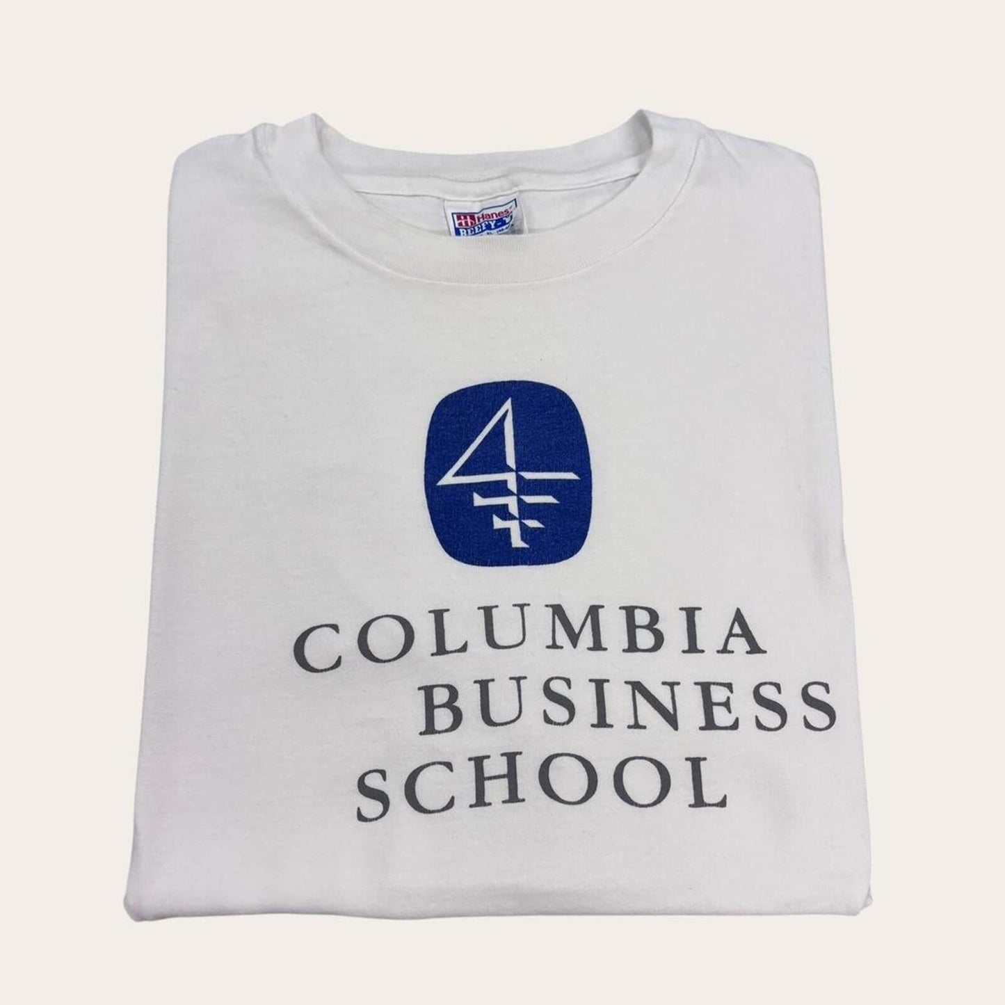 Vintage 90s USA Columbia Business School New York university Ivy League t-shirt
