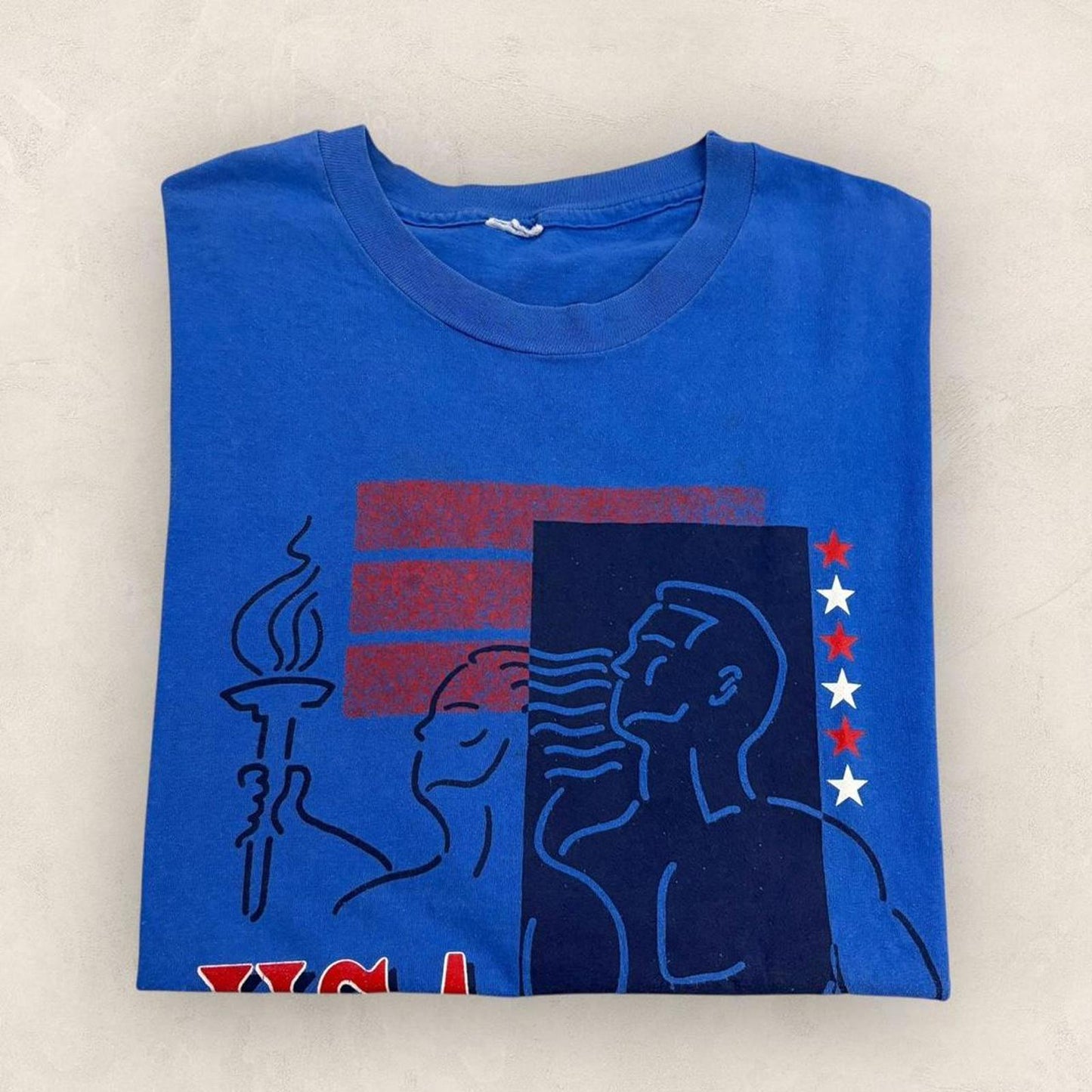 Vintage 90s Team USA Olympics athletics summer games graphic t-shirt