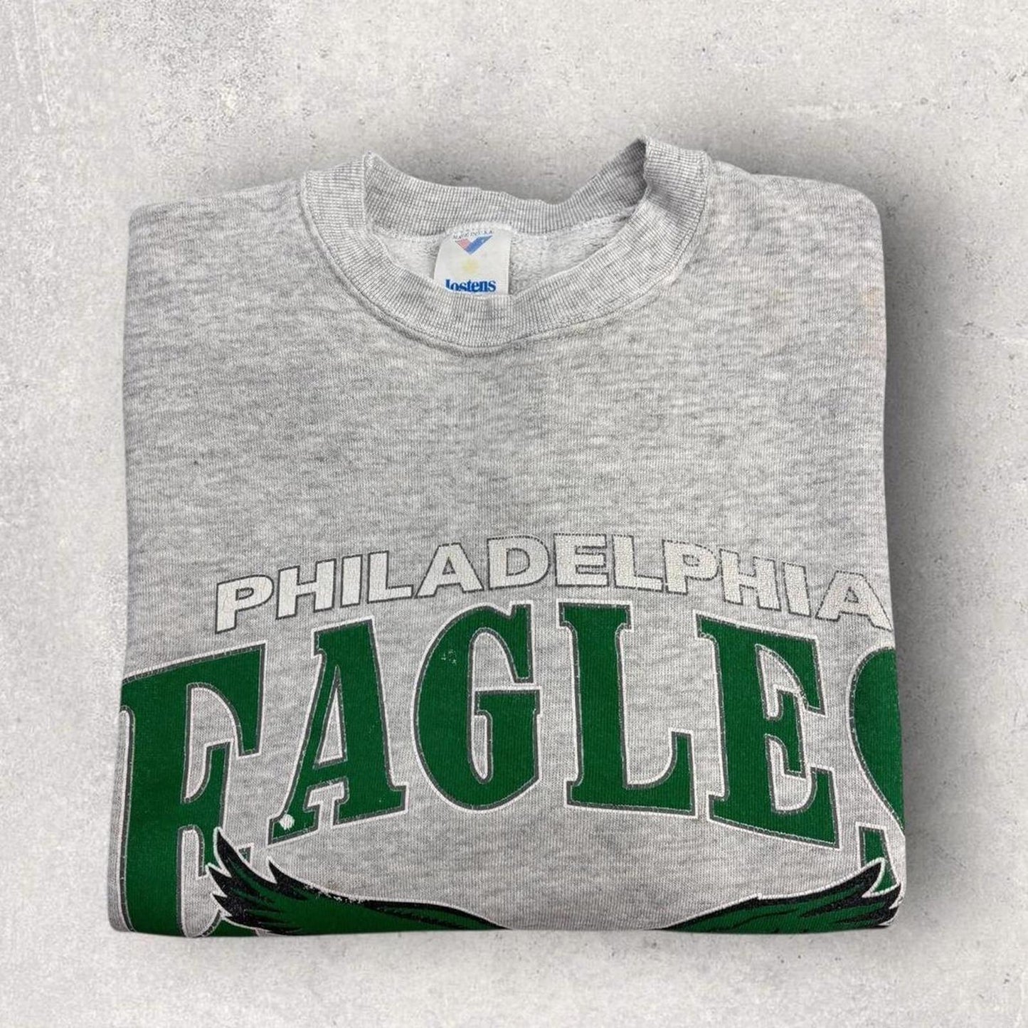 Vintage 90s USA Philadelphia Eagles NFL American Football graphic sweatshirt